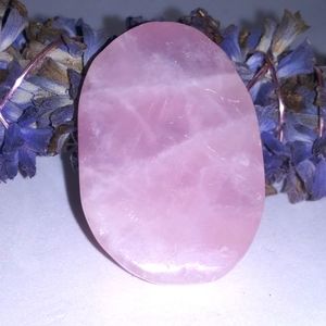Rose Quartz pendant bead